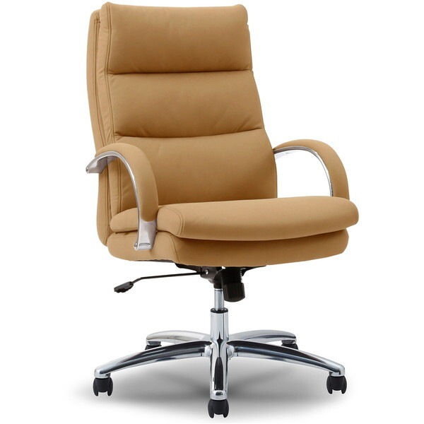 関家具 359141 グラント キャメル ハイタイプ シルキーファイバー オフィスチェア メーカー直送