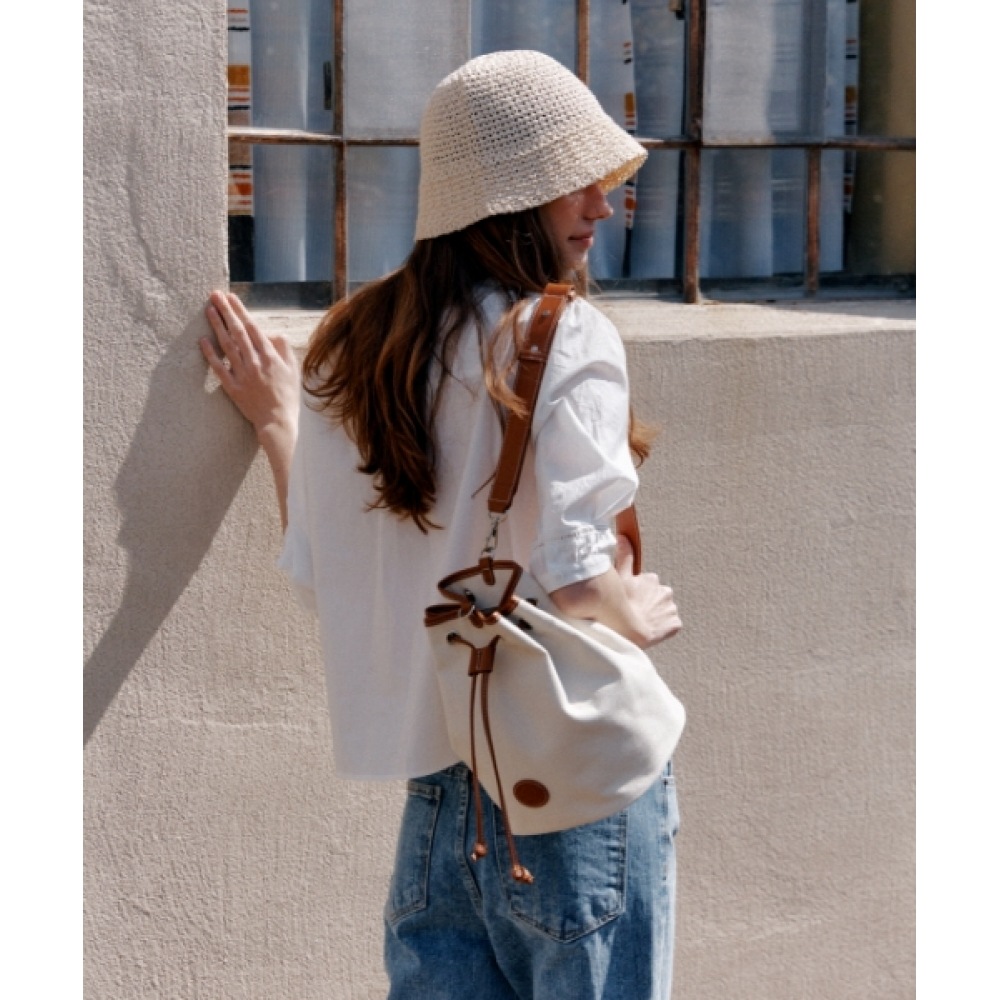 デパンドルアーバケットバッグ [キャメル]