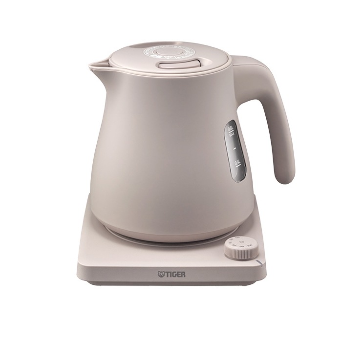 蒸気レス 電気ケトル QUICK & SAFF+ 0.8L 温度調節 PTV-A080-CB