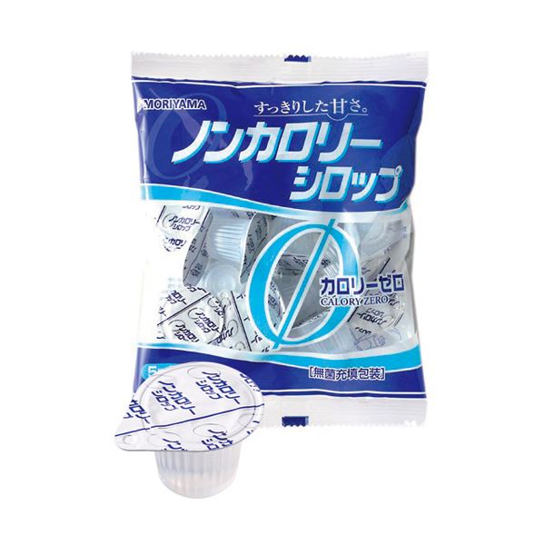（まとめ）守山乳業 MORIYAMAノンカロリーシロップ 5ml 1セット（100個：20個5パック）5セット