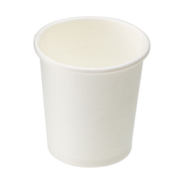 HEIKO ヘイコーペーパーカップ 無地1オンス（30ml） ホワイト #4536001 1セット（3000個：100個x30パック）