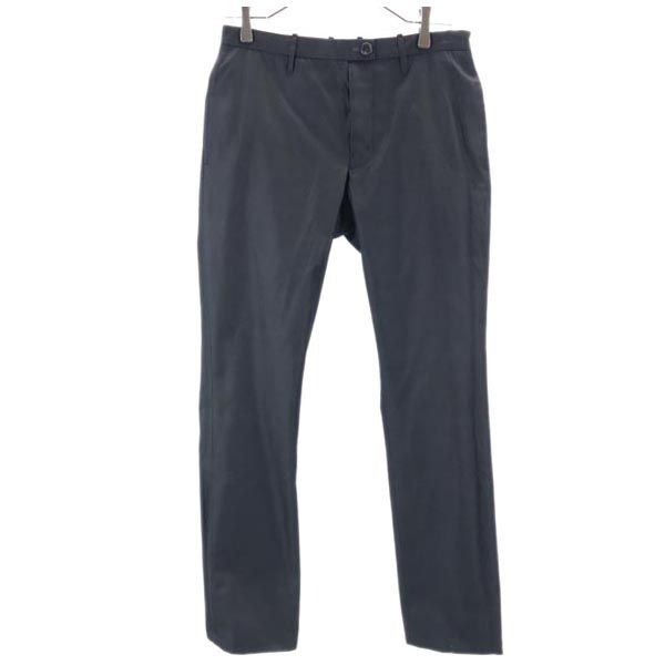 アンリアレイジ リバーシブル スラックスパンツ S グレー／青系 ANREALAGE ボタンフライ メンズ