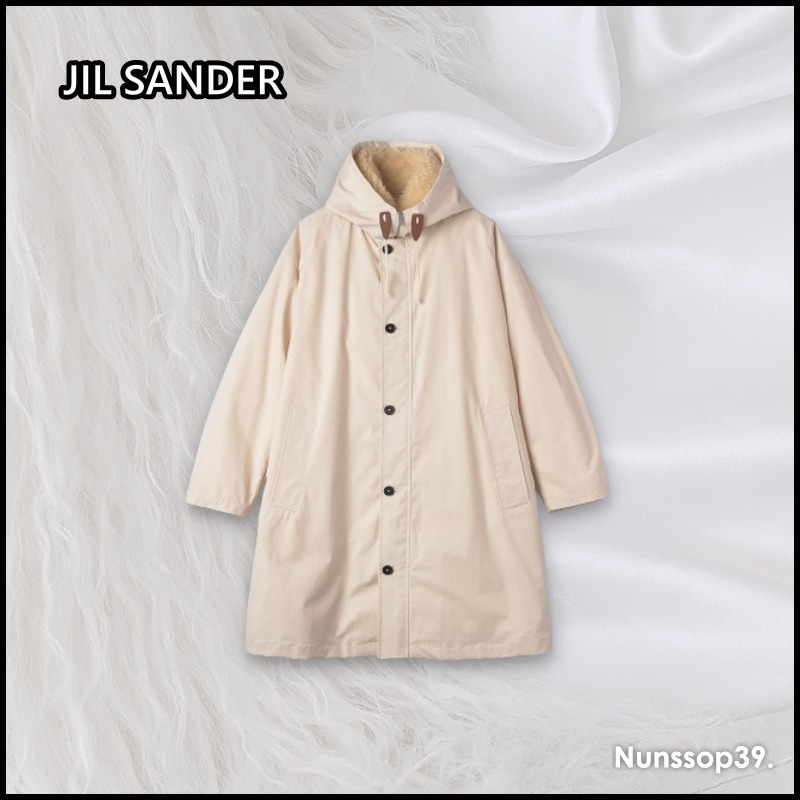 JIL SANDER ORGANIC WASHED PARKA