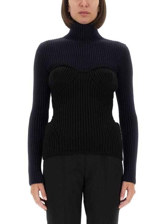 JEAN PAUL GAULTIER Women Knitwear PO005 K0015900 Blue