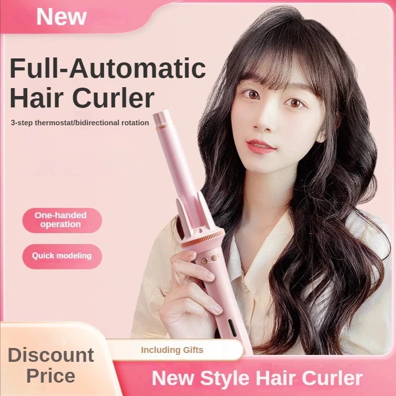 旅行 耐熱性シ 新品両用ヘアアイロン セラミックヘアスタイラー 携帯便利 ヘアアイロン ヘア カーラー カーリングおよび回転