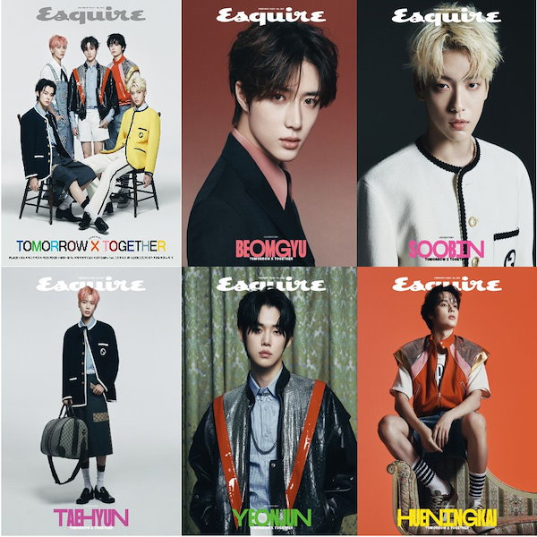 ESQUIRE 2023年 2月号 /カバー: TXT ( 選択 ) 韓国雑誌 スビン テヒョン ボムギュ ヨンジュン ヒュニンカイ