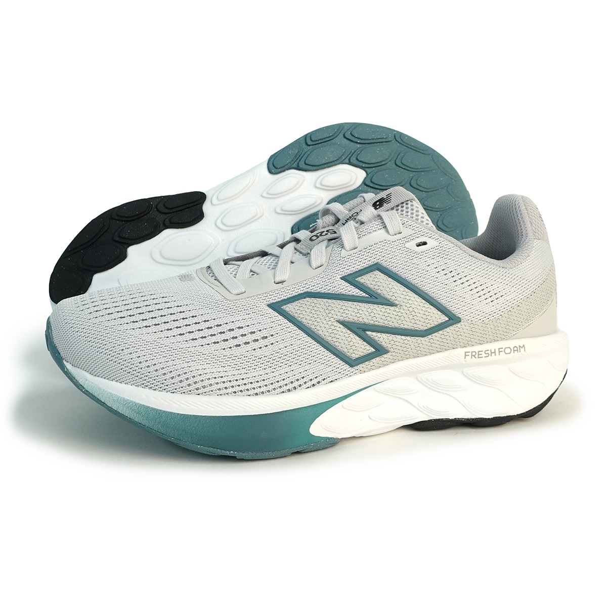 スニーカー メンズ 520 運動靴 普段履き NB M520 6IE 2E グレイ/グリーン 国内正規品