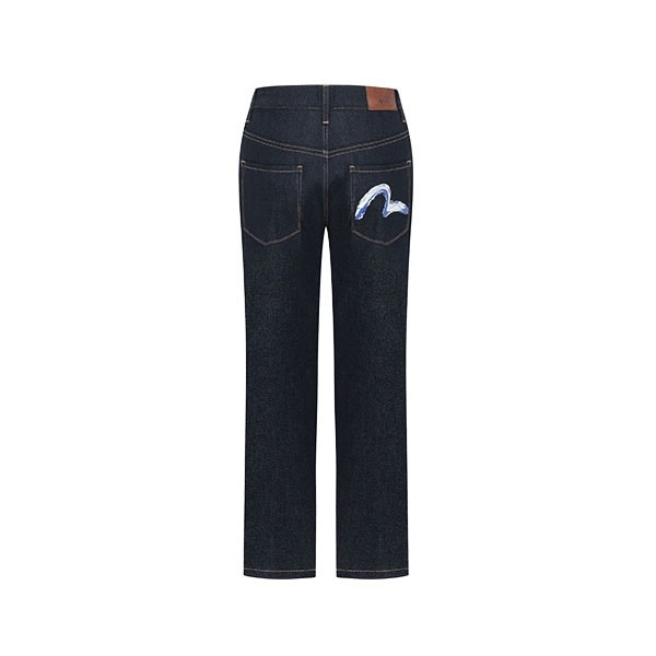 ポケットペインティング ローウエスト デニムパンツ Big Hills Jogger Pants Jeans（EV3MDP901_ID)
