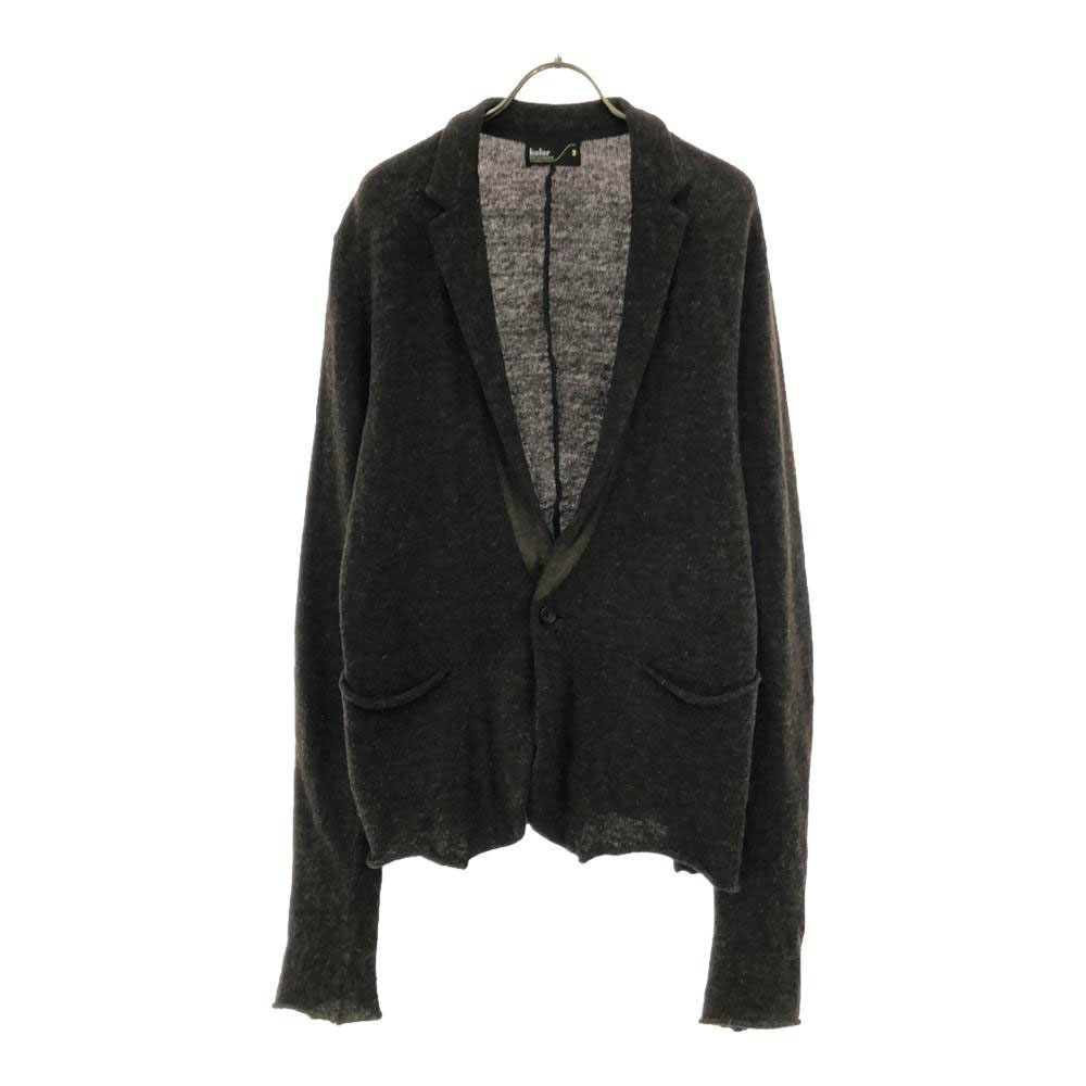 日本製 ニット テーラードジャケット 3 ブラウン カーディガン メンズ