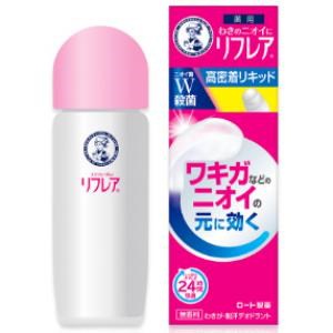 他サイト： メンソレータムボディ リフレア デオドラントリキッド 30mL(制汗剤 直塗り ロールオンタイプ ワキガなどのニオイの元に効く 無香料 殺菌有効成分W配合) 【医薬部外品】の商品画像