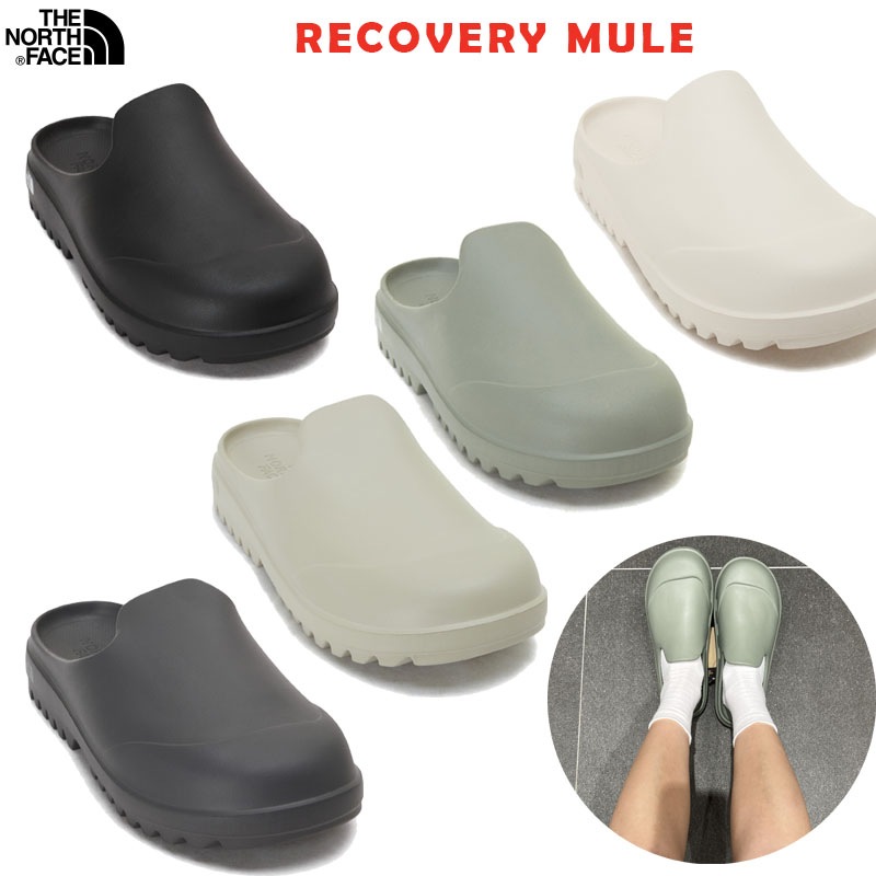 韓国正規品保証 関税負担なし NS98P03J RECOVERY MULEデイリー 基本 着装 男子 女子 人気 韓国 ファッション 男女共用 アウトドア