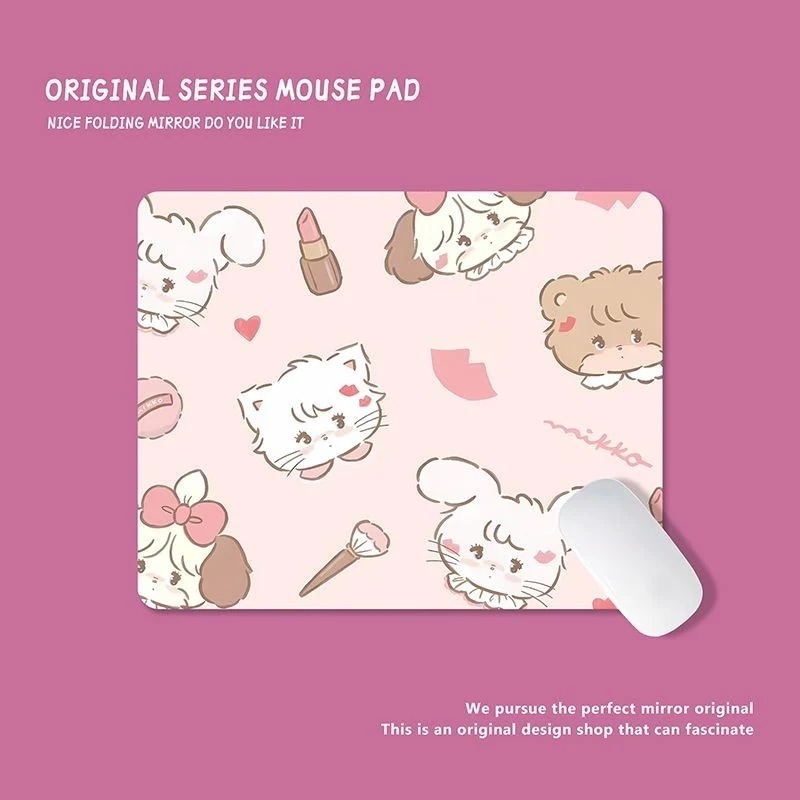 【1つ買うと10個もらえる】メガ割Mikkoかわいい周辺学生中号マウスパッドオフィス厚手ノートパソコンキーボード机マット990