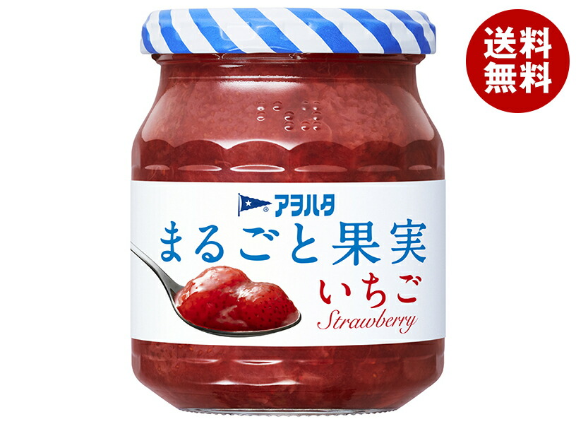 アヲハタ まるごと果実 いちご 255g瓶＊6個入＊(2ケース) 5,549円