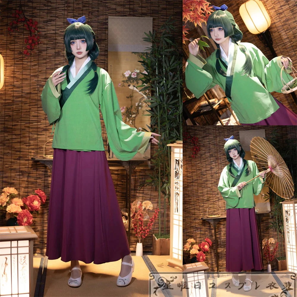 在庫品 薬屋のひとりごと 猫猫 マオマオ コスプレ衣装 コスチューム