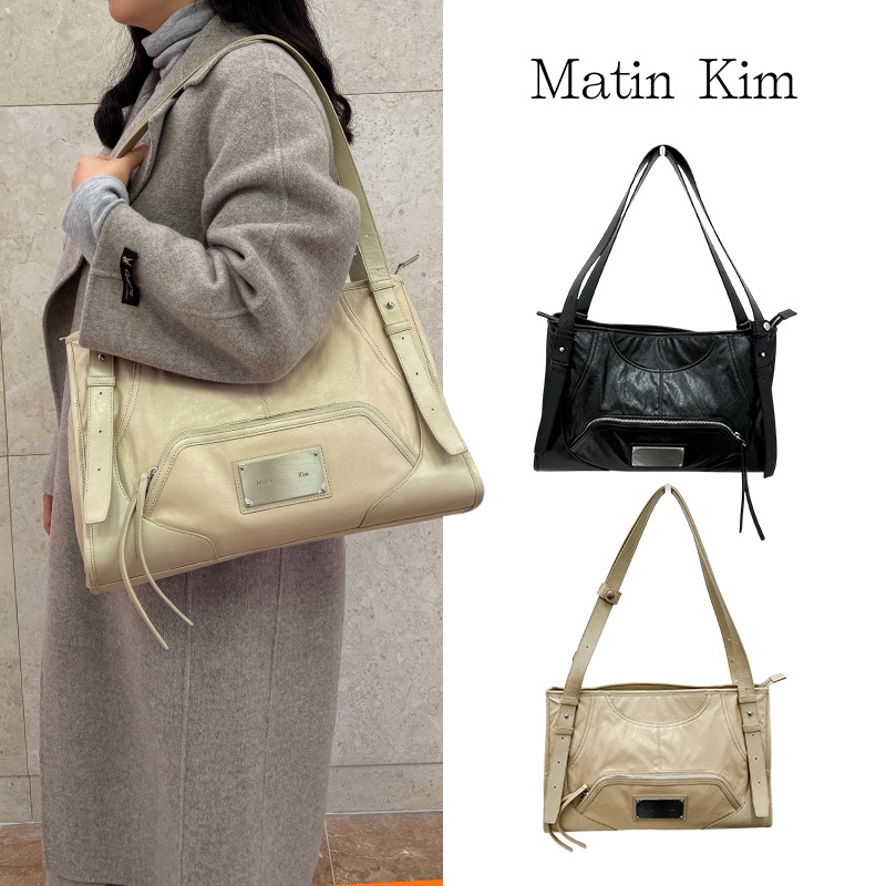 TWO WAY STRAP SQUARE BAG ショルダー A4 レディース ビジネス [2カラー]