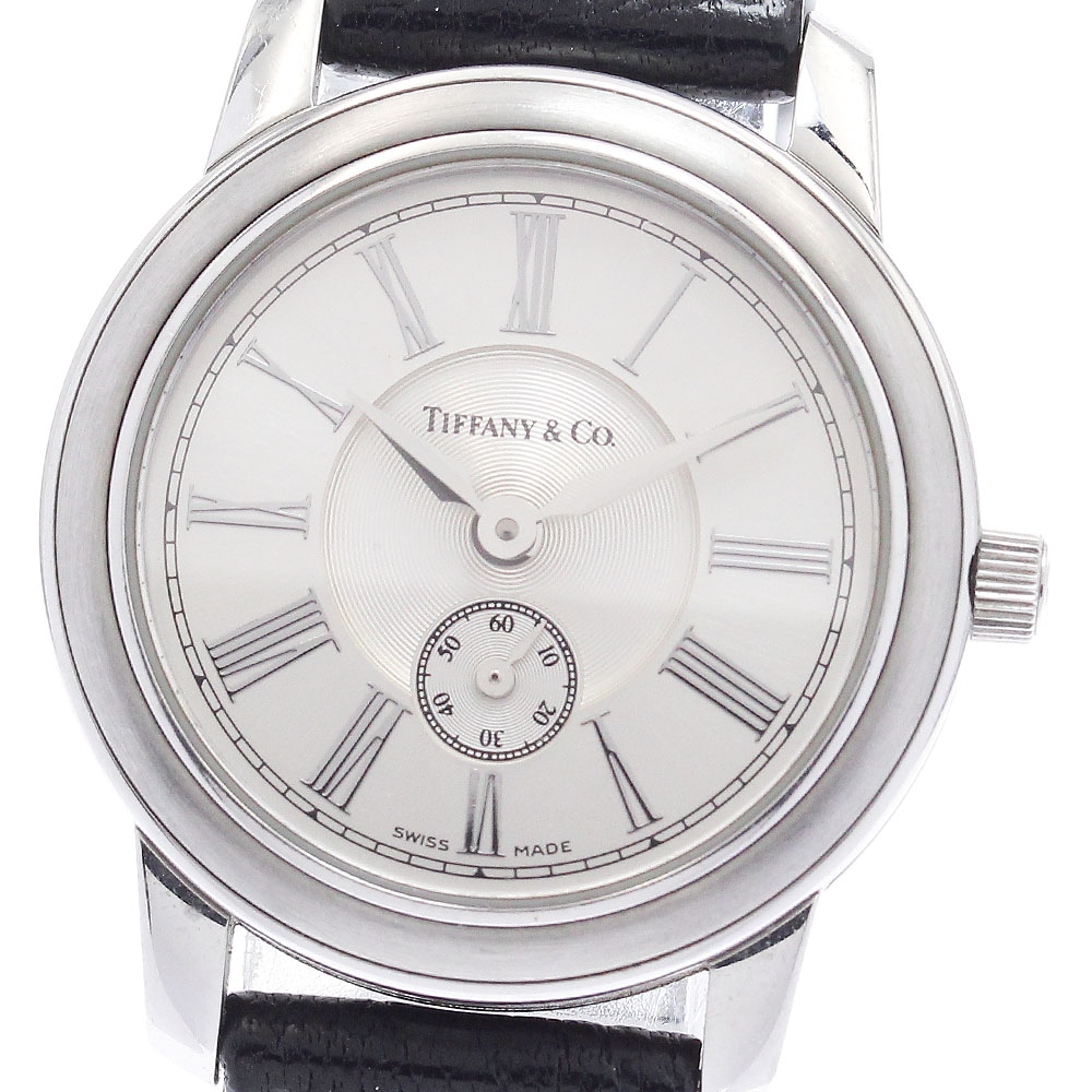 ティファニー TIFFANY&Co. マークラウンド スモールセコンド クォーツ レディース _935872【中古】