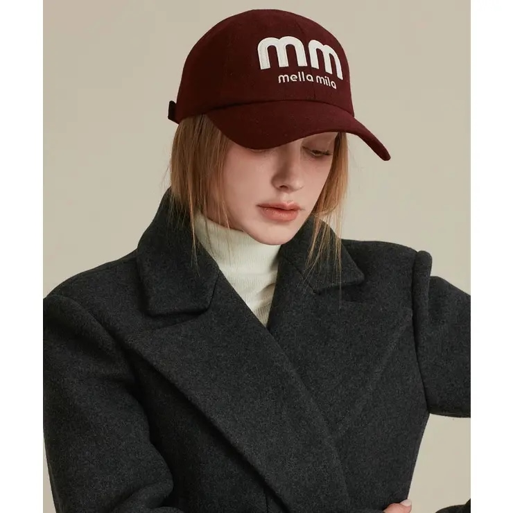 【mella mila】 BIG ARROW M BALL CAP