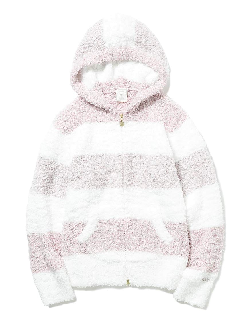 当日発送 ジェラートメランジ3ボーダーパーカ PWNT999012 PNK F