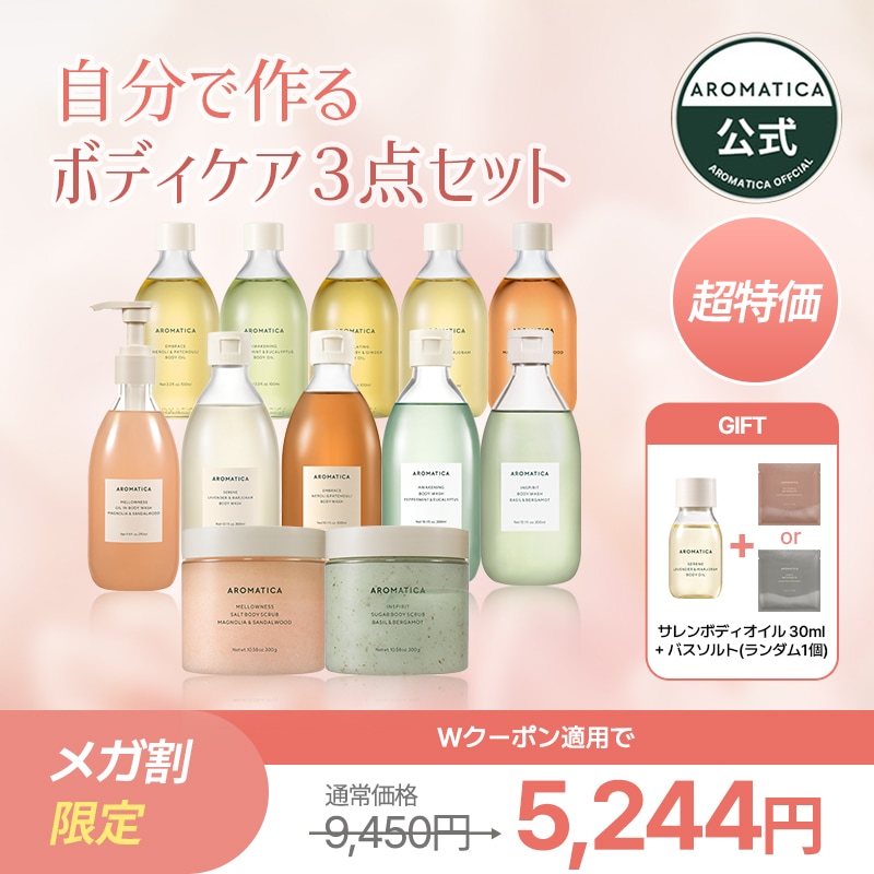 【メガ割限定】自分で作るボディ３点セット