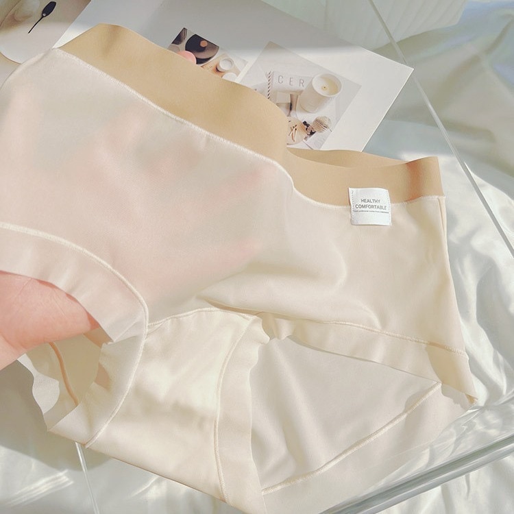 【1点ご購入 で10点プレゼントいたします】股下部の氷糸パンツを長くする女性のヒップアップ快適肌にやさしい吸湿・静菌中腰三角パンツ