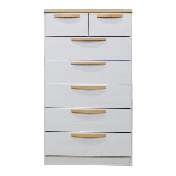 日本製 ハイチェスト 6段 69.5cm幅 ナチュラル 完成品 チェスト タンス 衣類収納 引出し収納