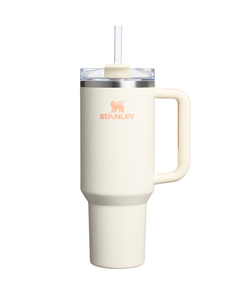 【STANLEY】 QUENCHER H2.0 FLOWSTATE TUMBLER 1.18L CREAM APRICOT GLOSS タンブラー 正規品