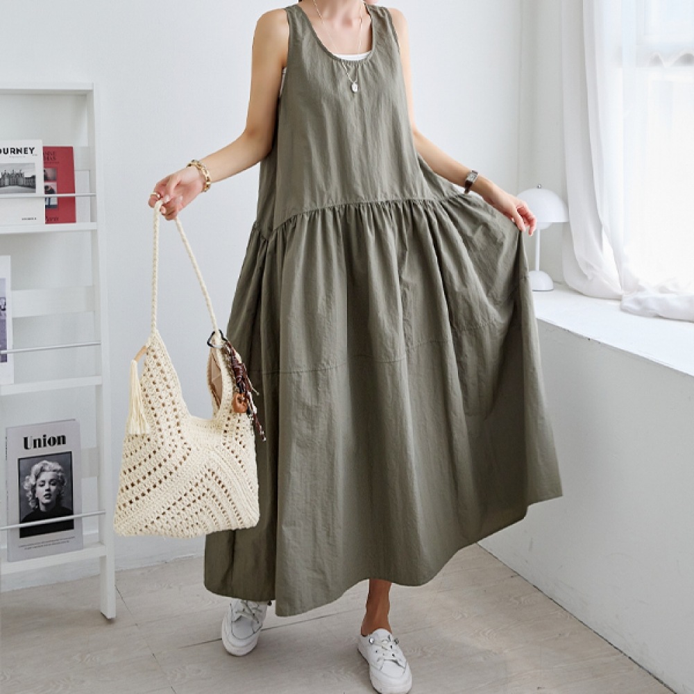 [マーク21] バスロックフレアロングワンピース NK52-OS-17