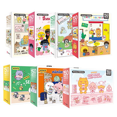 Qoo10] カカオフレンズ カカオフレンズ ジグソーパズル 150P