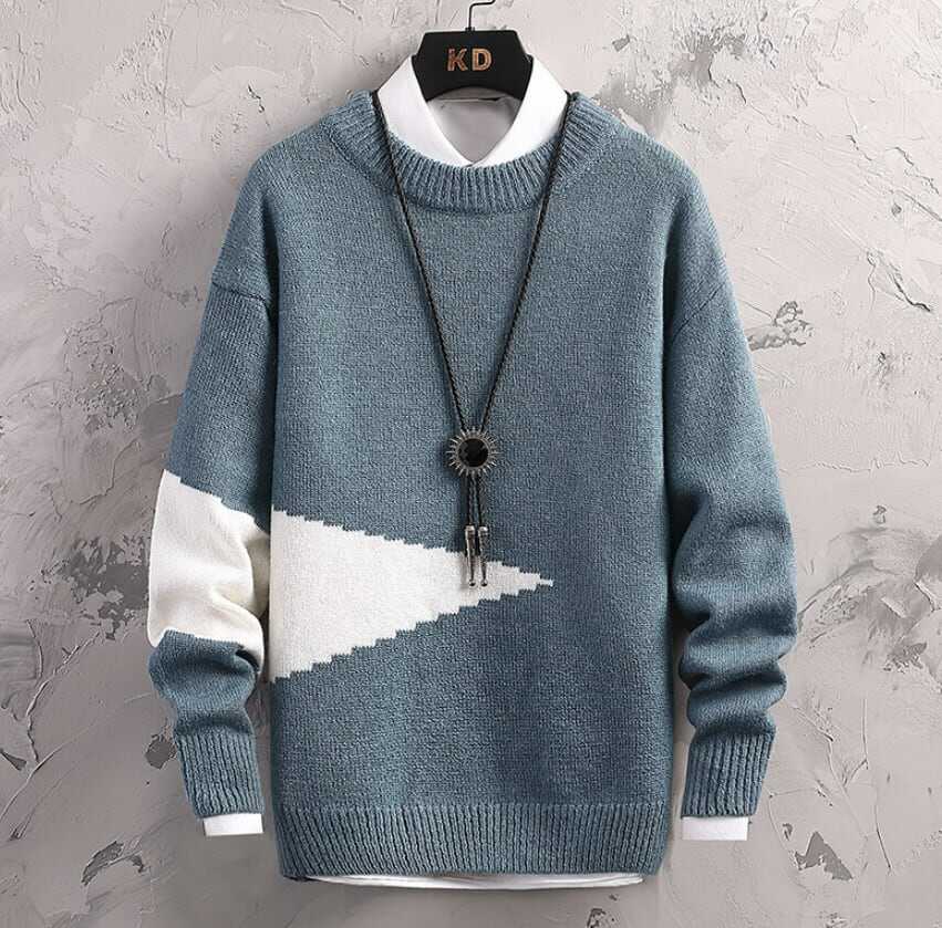 トップス 上着 人気 おすすめ おしゃれ お洒落 安い プチプラ ニット セーター 長袖 ロング ラウンドネック 丸首 かっこいい カジュアル 高品質 大人 上品 きれいめ 春