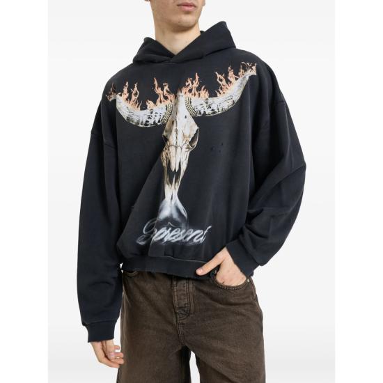 REPRESENT Men Sweatshirts MLM100610 04 BLACK