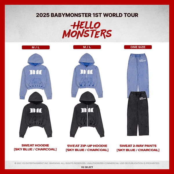 Qoo10] YGエンターテイメント 【国内発送】【公式】 BABYMONST