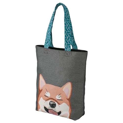 丸眞 トートバッグ 小物入れ wonderful peace(ワンダフルピース) ラブアイズ_柴犬