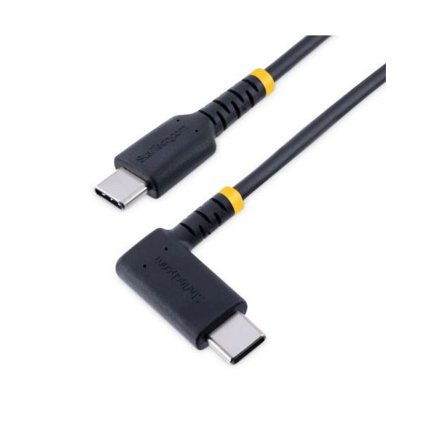 （まとめ） StarTech.com USBケーブル／USB C-USB C 30cm／USB 2.0／PD対応R2CCR-30C-USB-CABLE 1本 (×3セット)