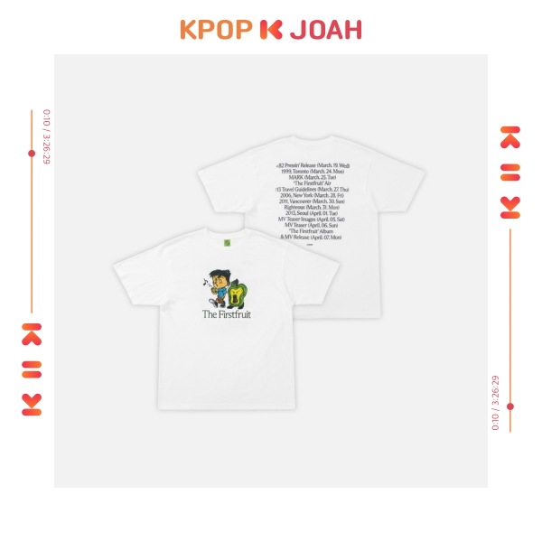 (Timetable T-Shirts) 2025 Mark The 1st Album [The Firstfruit] OFFICIAL MD (18th Jul. 2025)