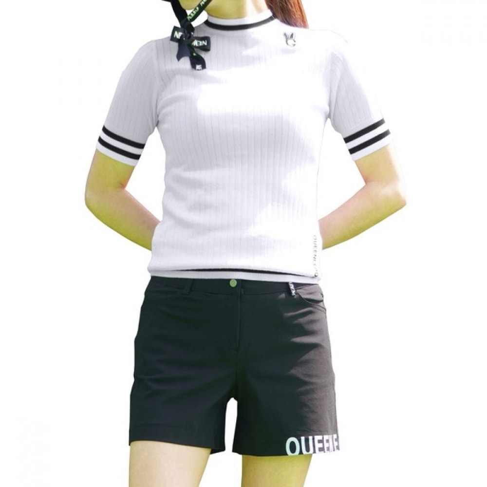 (ラックスゴルフ) ラックスゴルフグリーンクイーンレディースラウンドカラー半袖ゴルフニット GQ3M608W 7,801円