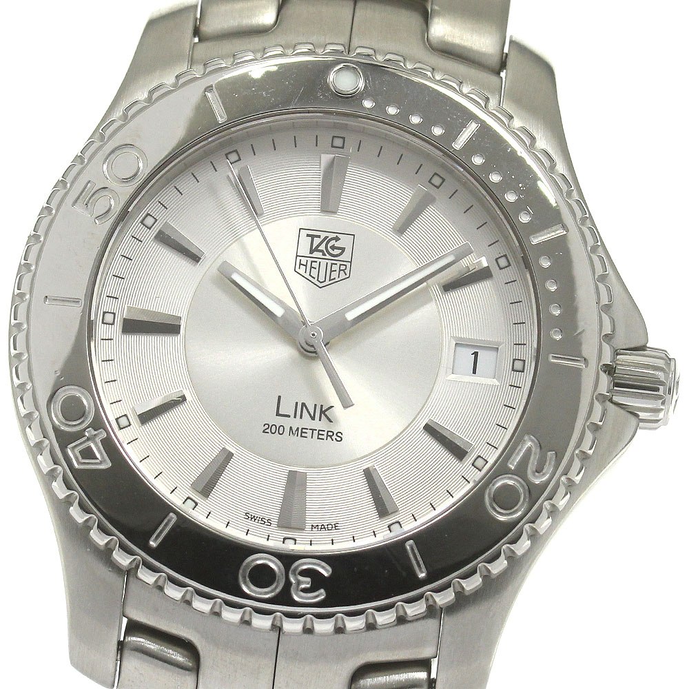 タグホイヤー TAG HEUER WJ1111-0 リンク デイト クォーツ メンズ 良品 _860149【中古】 107,400円