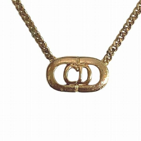 ディオール CDロゴ ヴィンテージ ブランド小物 ネックレス レディース【中古】