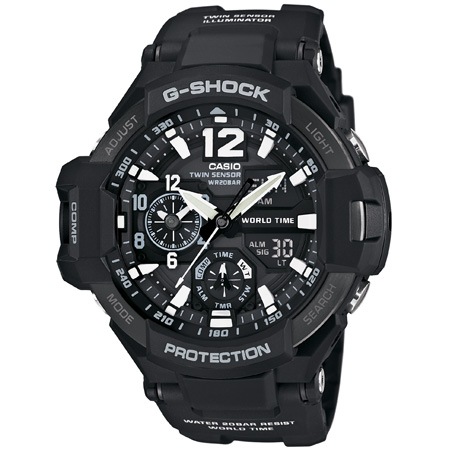 カシオ 【国内正規品】G-SHOCK(ジーショック) SKY COCKPIT Gショック　デジアナ時計　メンズタイプ GA-1100-1AJF