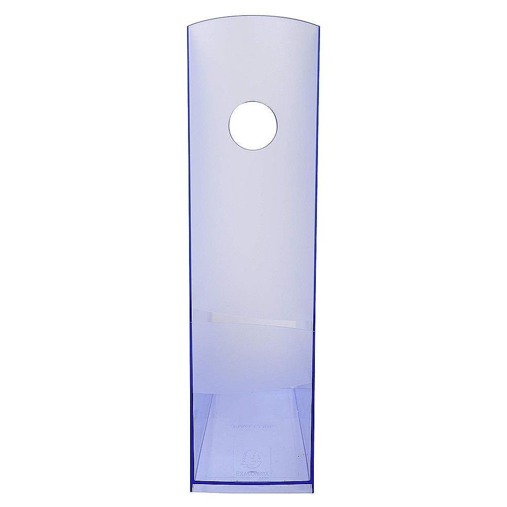 （まとめ買い）エグザコンタ ファイルボックス マガキューブ A4タテ型 アイスブルー 18210D [x3]