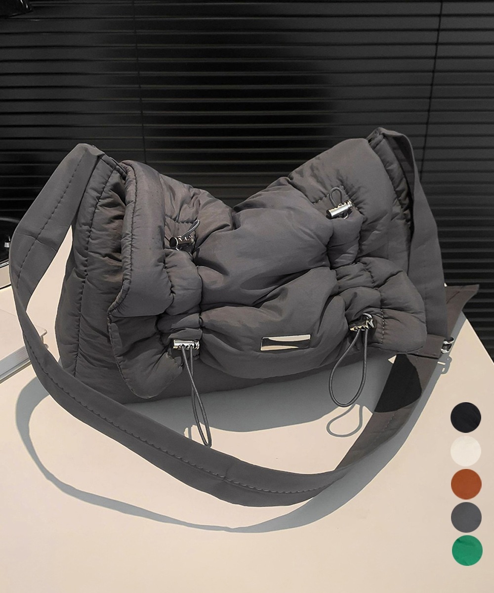 国内即納 シャーリングボディーバッグパファーバッグ TZM-312