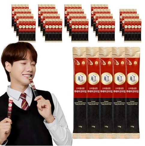 風年補感高麗紅参精トゥデイグッドタイム15g×100P /免疫力/高麗人参/健康/韓国食品