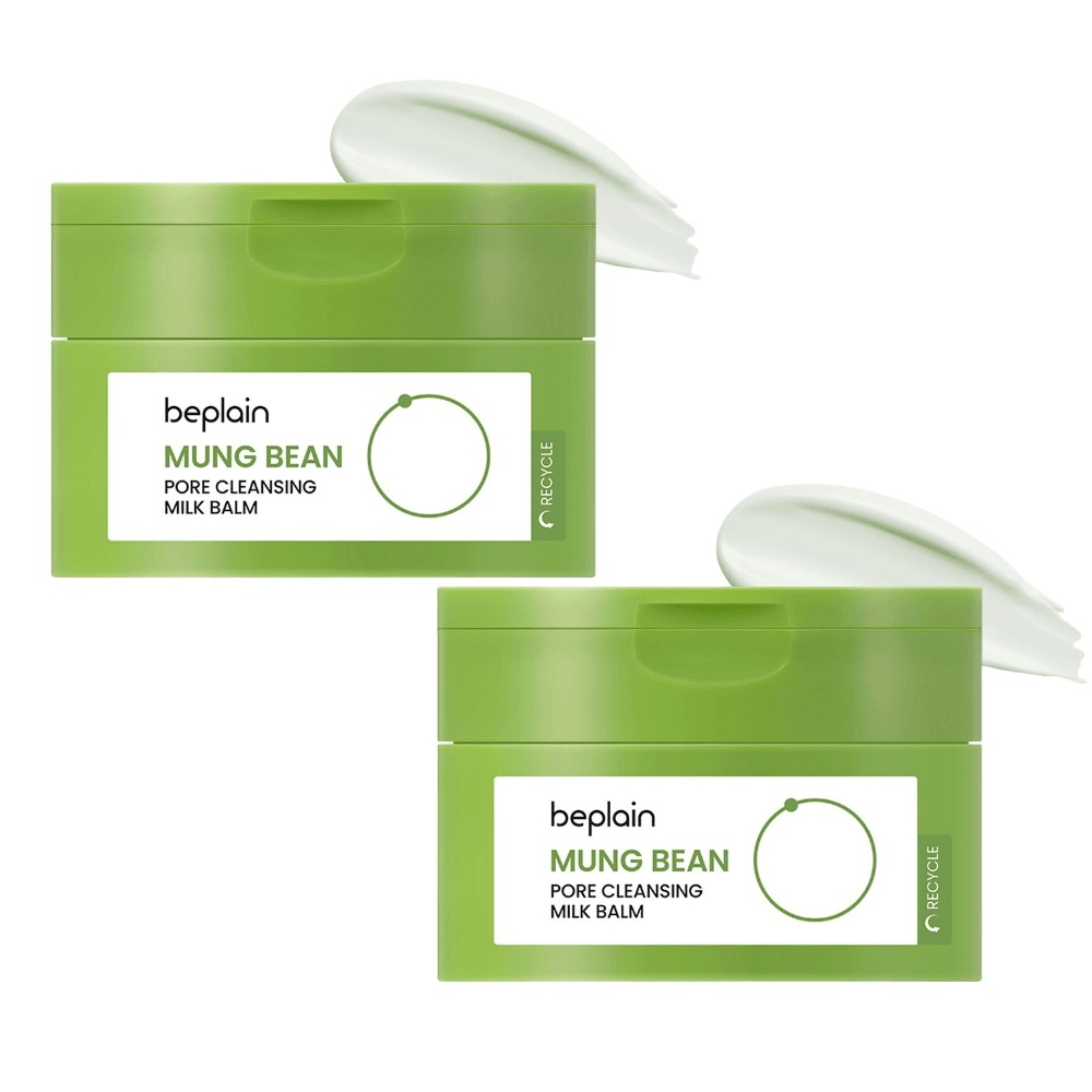 緑豆 毛穴クレンジングミルク バーム 100ml 2個