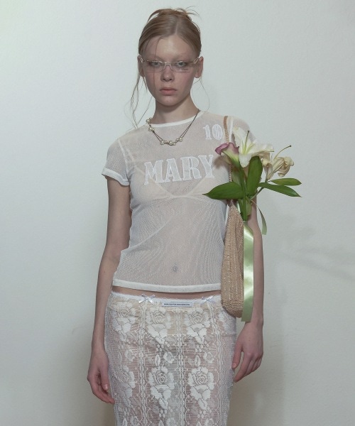 【2タイプ】 Team Mary Mesh Tee