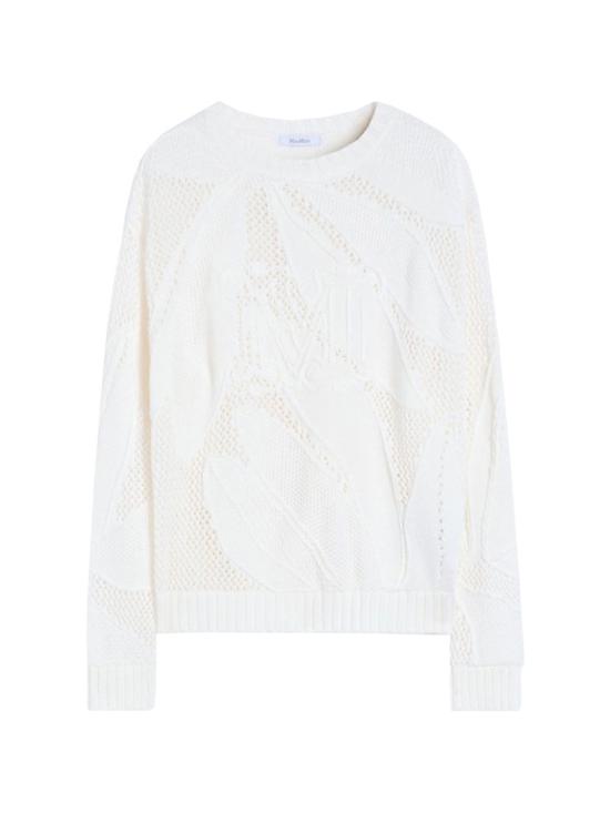 MAX MARA Women Sweater 11361112600 001 Bianco