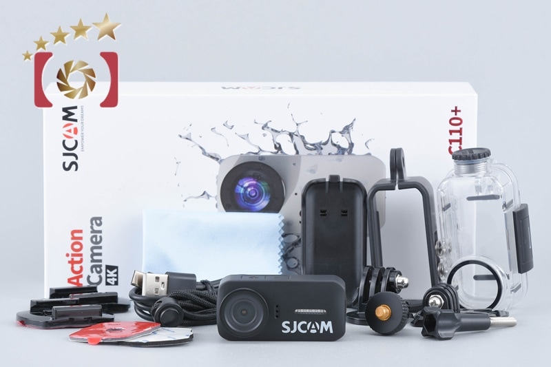 SJCAM エスジェイカム C110 Plus ブラック 4K ポケットアクションカメラ 元箱付き