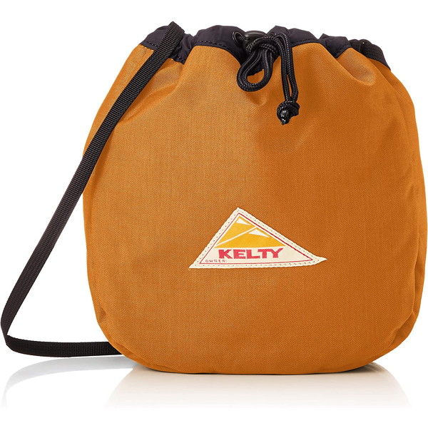 KELTY ケルティ 巾着ショルダー リバーシブル キンチャク REVERSIBLE KINCHAKU ショルダーバッグ 32592465-CARAMEL「-RS2403」「RS2406」