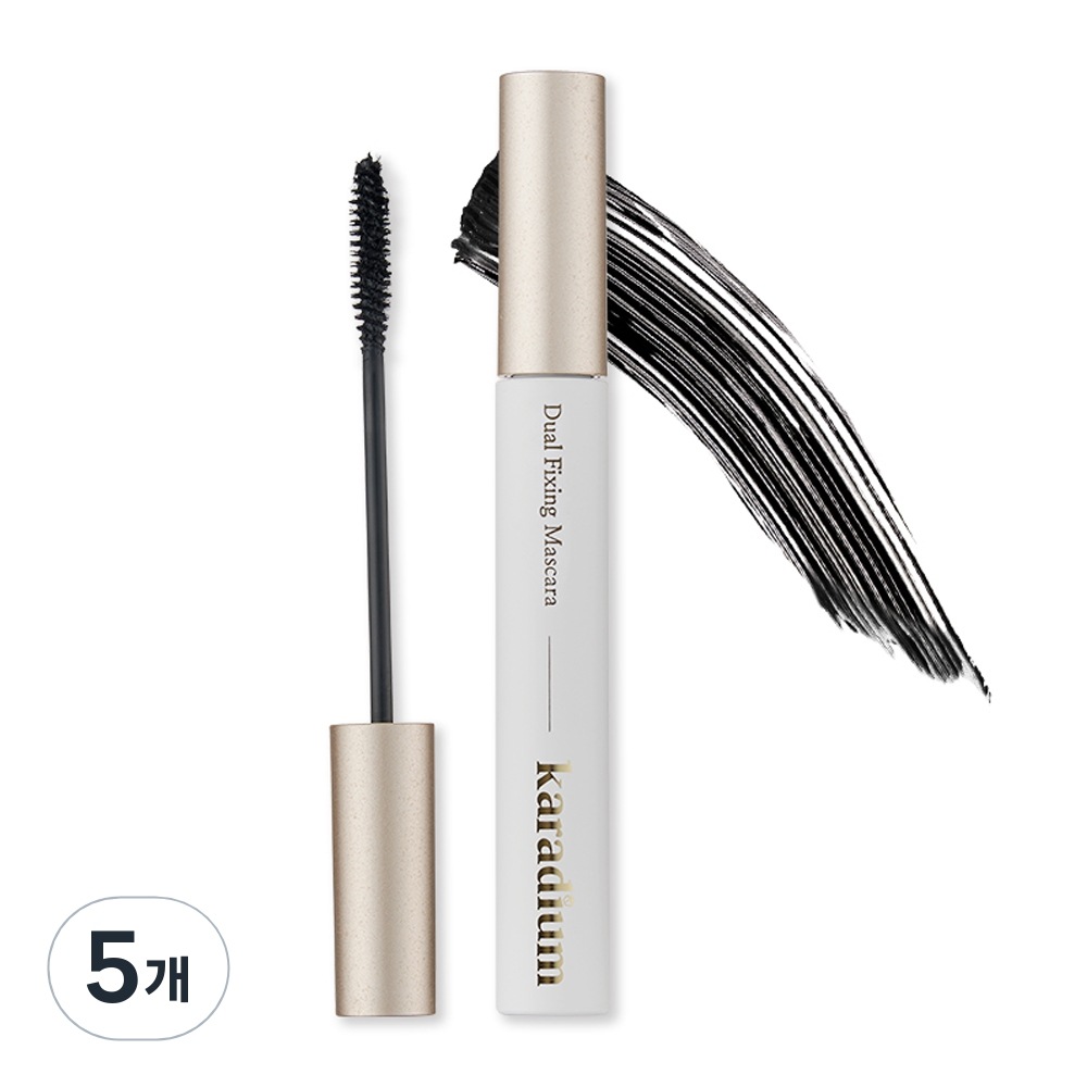 カラディウム デュアル フィクシング マスカラ 7mlブラック5個