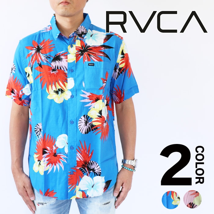 【正規品】 RVCA(ルーカ)ROMEO FLORAL ショートスリーブシャツ SS 半袖シャツ