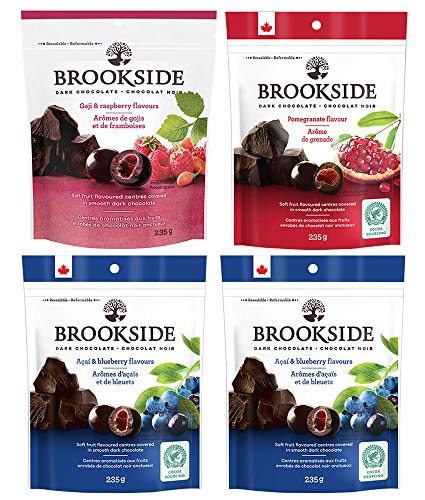 ダークチョコレート 235g×4個セット（アサイー2個ゴジ1個ザクロ1個）