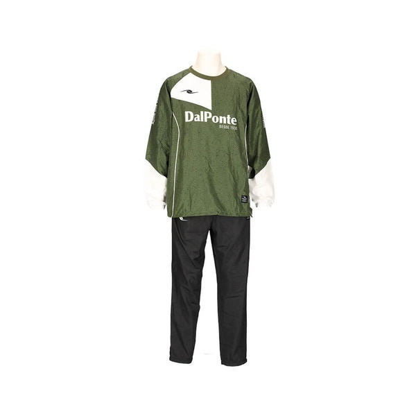 ダウポンチ DALPONTE 昇華ピステスーツ 上下セット サッカー フットサル キッズ ジュニア DPZ0445J-OLIVE